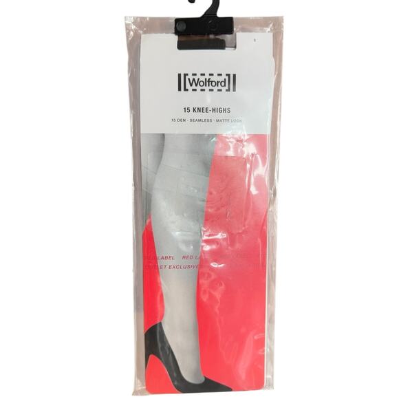 Wolford Knee Highs Black S - Picture 1 of 3